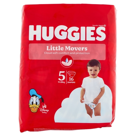 Huggies ultra comfort Pannolini 5 11-25 Kg 16 pz